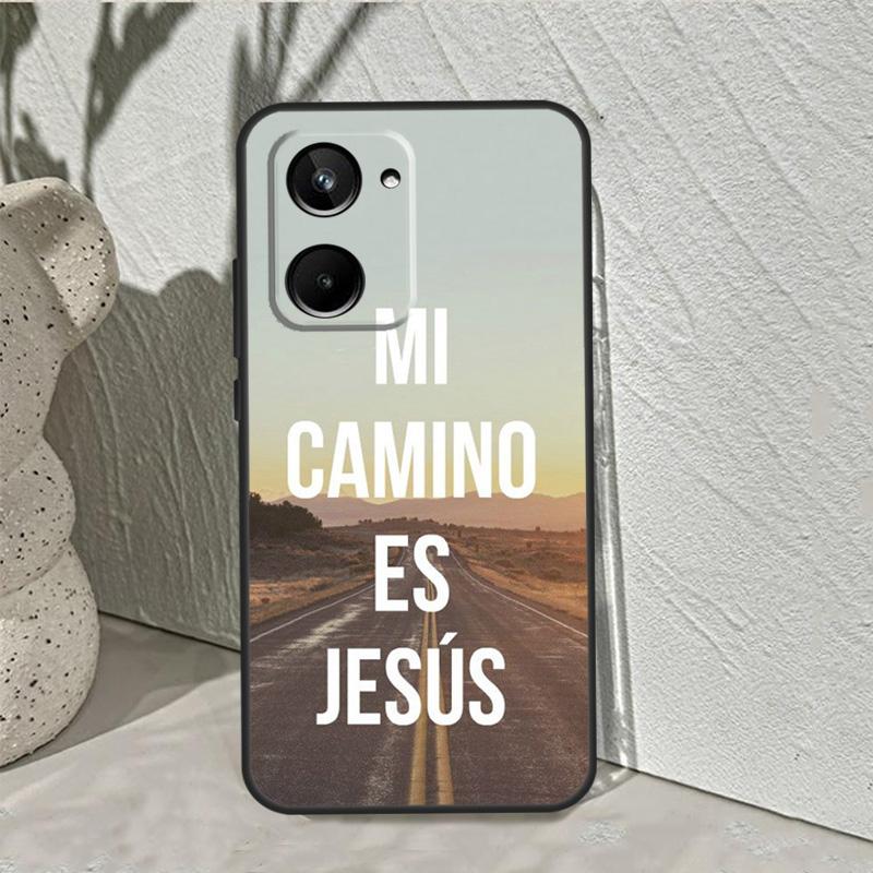 Bible Jesus Christ Christian Quotes Case For Realme 8 9 11 10 Pro Plus C11 C15 C25s C21Y C30 C31 C33 C35 C53 C55 GT Neo 5 3T 2T