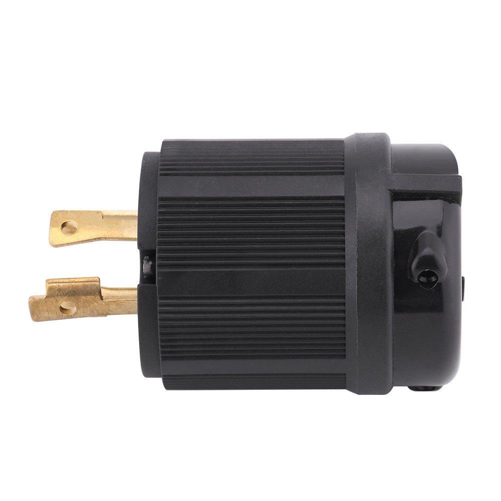 ochun NEMA L14-30P Plug, 30A 125V-250V Locking Plug for Generators with CUL, Quick Installation with 3-Pole 4-Wire Twist for Europe and America using