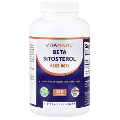 Beta Sitosterol, 400 Mg, 180 Capsules