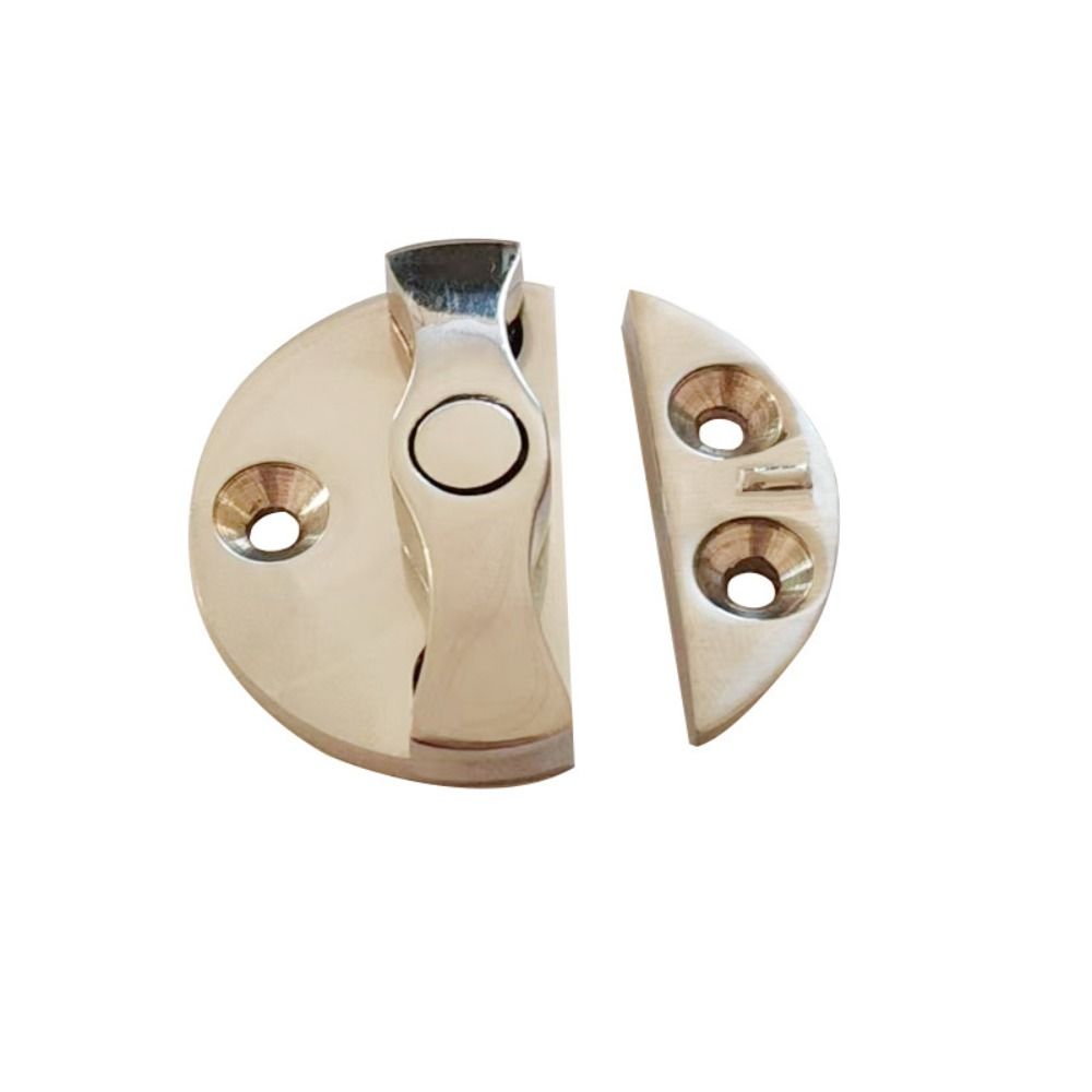 180 Degree Rotation Round Catch Lock Round Shape Marine Hardware Accessories  Marine Doors