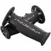 Daytona PROGRIP Motorcycle Grip for Handlebar Diameter 22.2 120mm Anti-vibration Gel End Penetration 601 Type Gray 98028