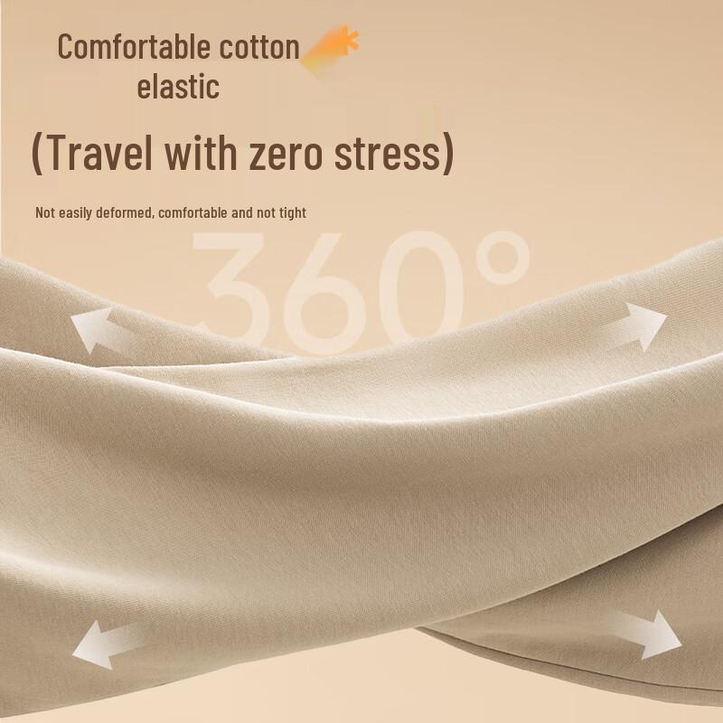 MINISO Men's Antibacterial Loose Fit Long-Sleeve Henley Tee