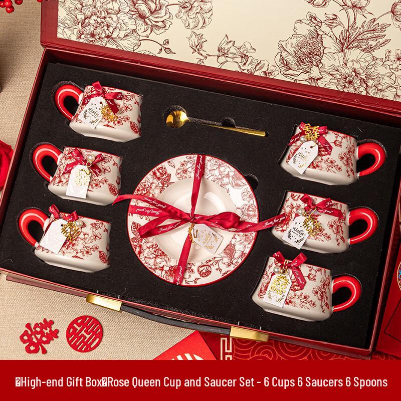 Rose Queen Ceramic Tea Set