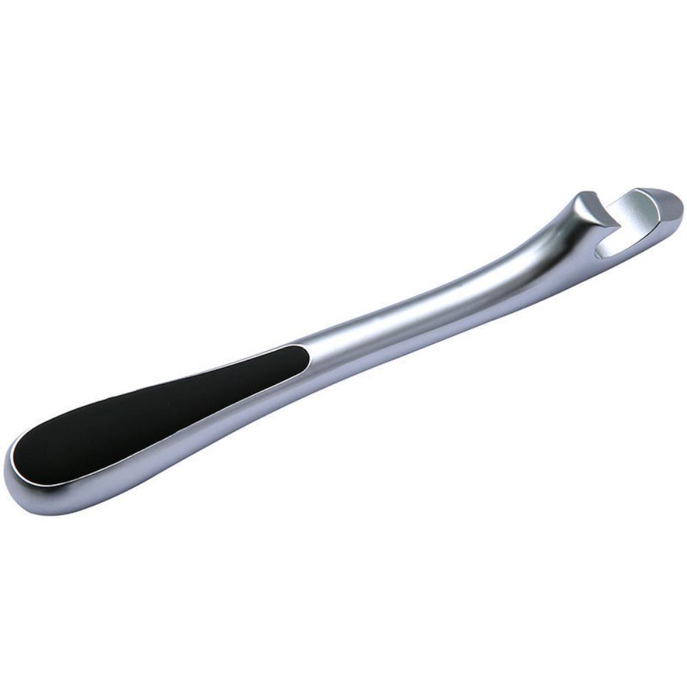 Metal Bottle Opening Tool Shark Mouth Non-slip Beer Bottle Opener Portable Rubber Handle