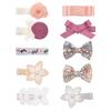 10pcs Bowknot Baby Girls Hairpin Traceless Hair Bangs Clip Cute Bow Hair Clip BB Clip  Photoshoot