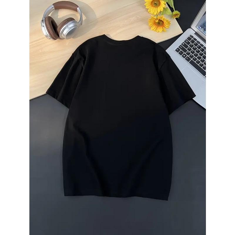 European Size Floral Creative Design Pattern Printed Women'S Fashion T-shirt | Soft and Comfortable  Pure, Casual and Elegant