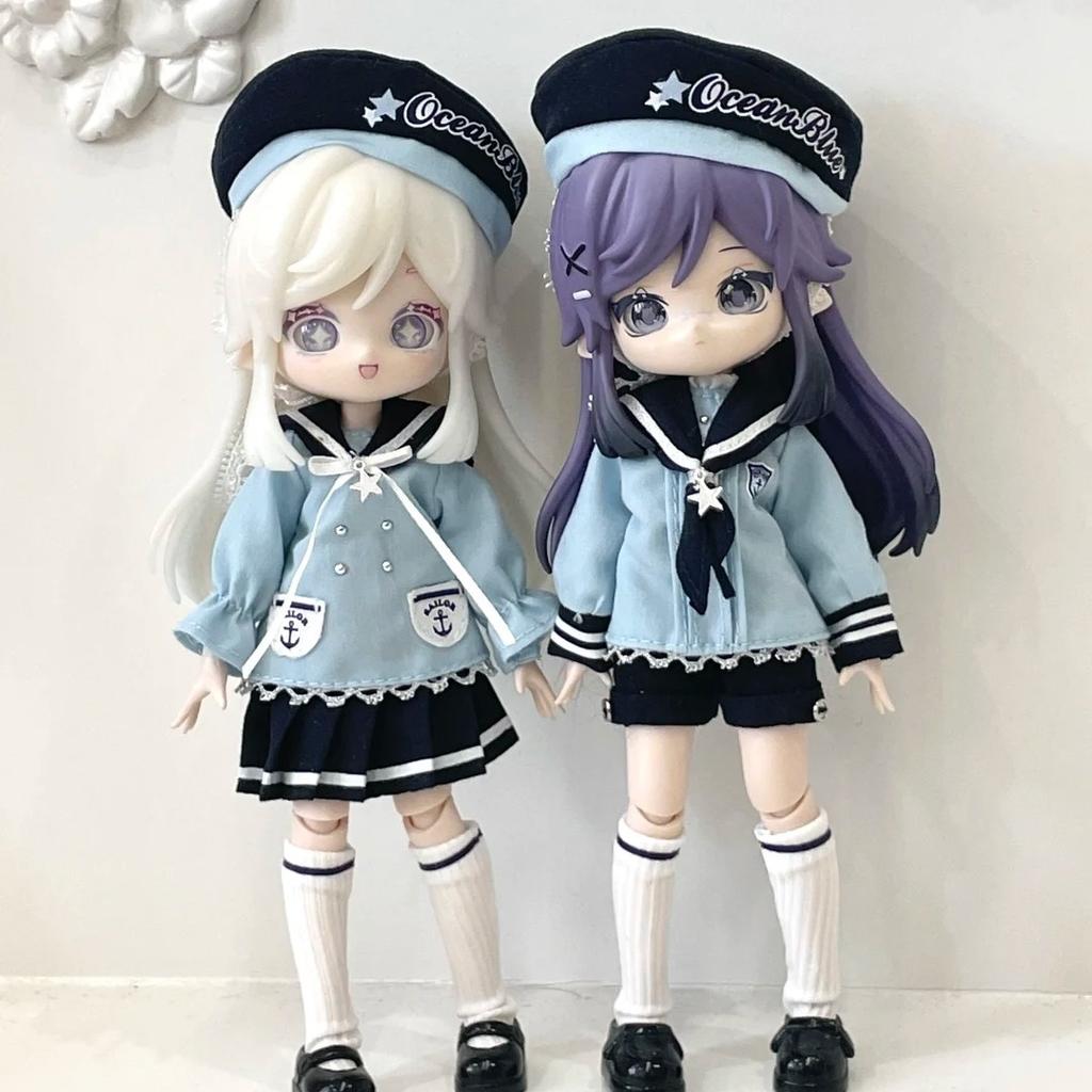 Come4free Bonnie Klänning Penny Kläder 12 Punkter Bjd Docka Utsökta Söta Babykläder (Endast Kläder) cool