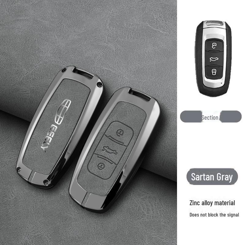 Geely Emgrand Key Cover for Xingrui, Xingyue L, Binrui Cool, Boyue, Binyue GS with Metal Buckle GL Full Package
