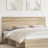 Headboard in Sonoma Oak Finish 200 cm Particleboard