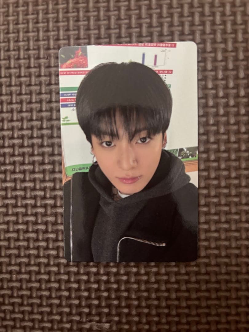 [Б/У] BTS ARIRANG Чонгук Бонусная фотокарточка Weverse