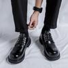 Fashion Designer Luxury Mens Wedding Dress Loafers Brand Business Casual Moccasin Leather Driving Formal Suit Brogues Shoes for Men