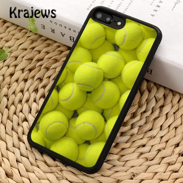 Krajews Tennis Ball Sport Soft Phone Case Cover For iPhone 14 5 6s 7 8 plus X XR XS 11 12 13 pro max Samsung Galaxy S21 S22ultra