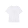 Nike Sportswear Essentials Logo Print Round Neck Breathable Short Sleeve Vintage T-Shirt Women Tops White DX7907-100