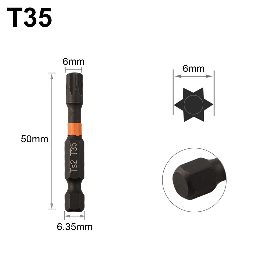 Magnetic Hex Head Drill Bits in 50mm Size Compatible with Multiple Tools