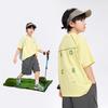 Zuoxi Jungen Sommer Kühlendes Künstlerisches Brief Polo T-Shirt 2026