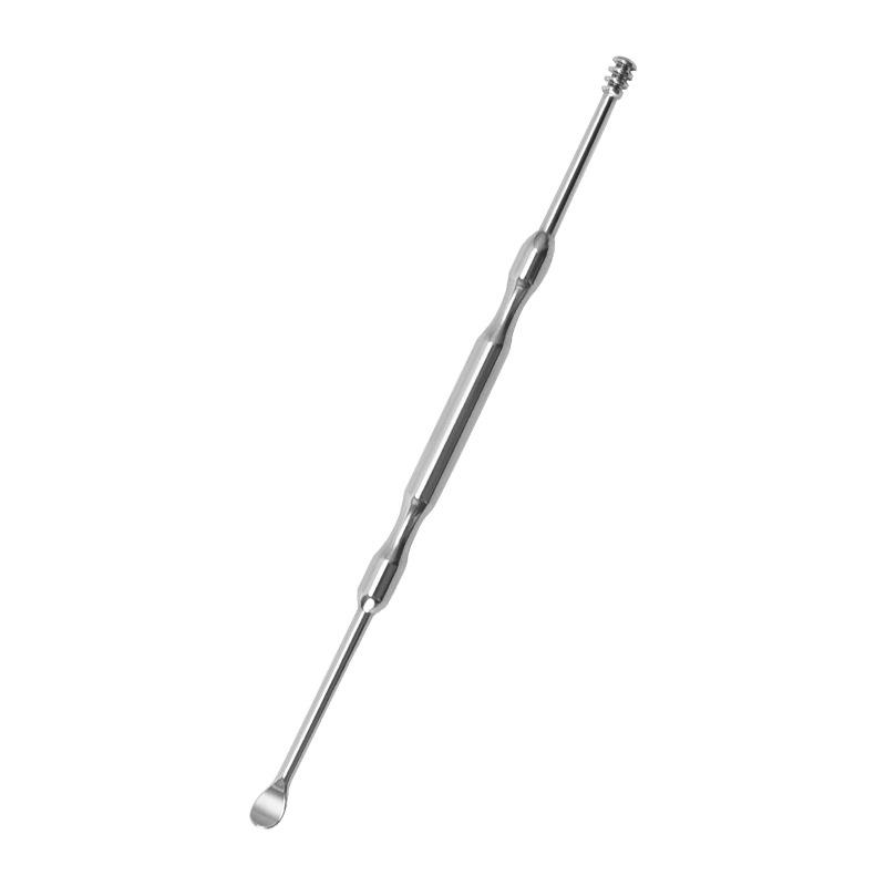 Stainless Steel Double-Headed Spring Ear Cleaner Tool