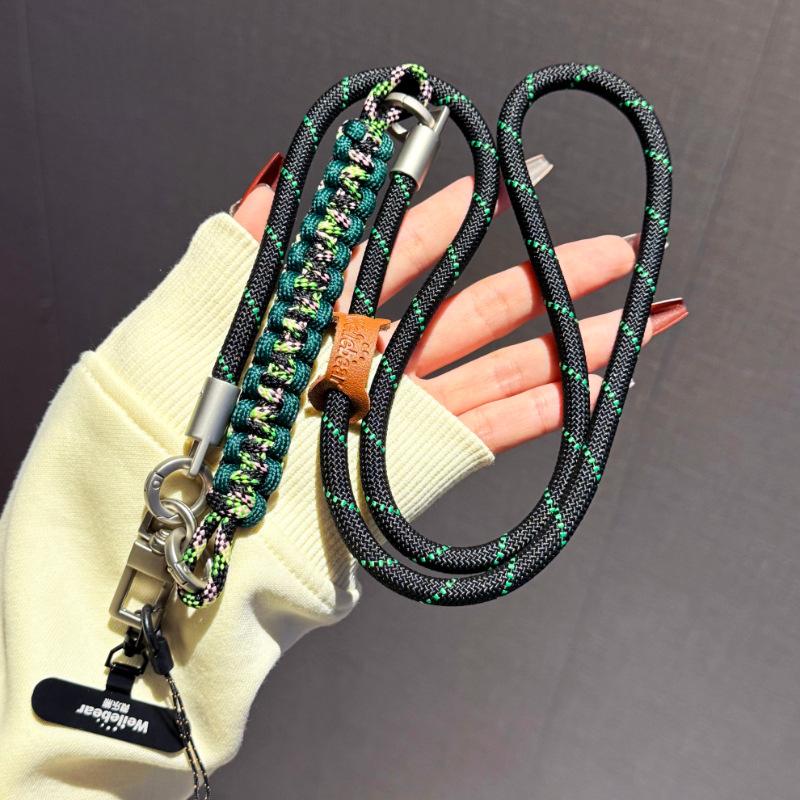 High-End Phone Lanyard Neck Strap Crossbody Portable Pendant Outdoor Multi-Functional Anti-Lost Personalized Chain