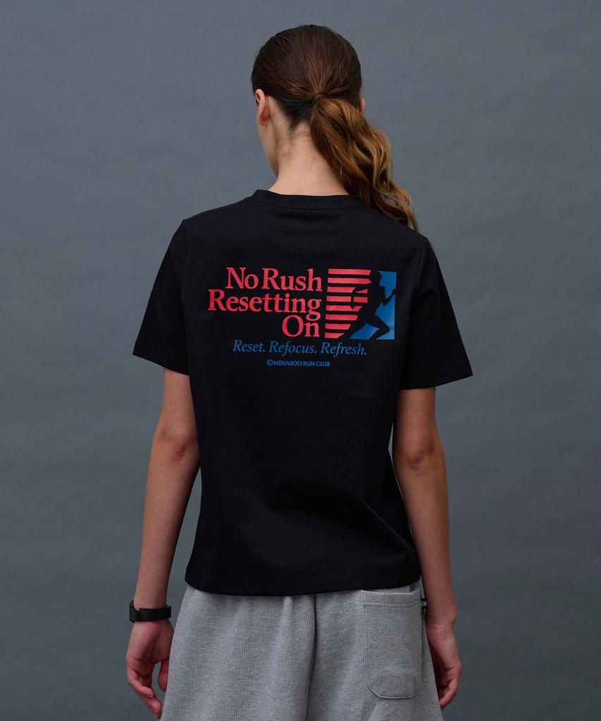 Minasu Sorona No Rush T Shirt (Basic Fit)_Black