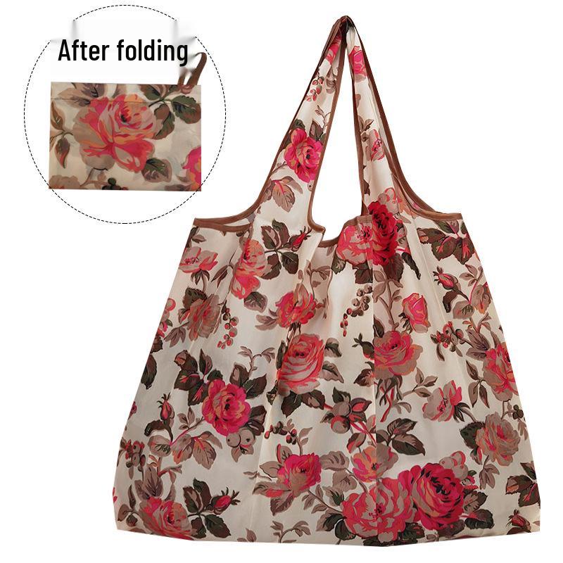 Eco-friendly Foldable Storage Tote - 210D Oxford Cloth, Waterproof & Large Capacity