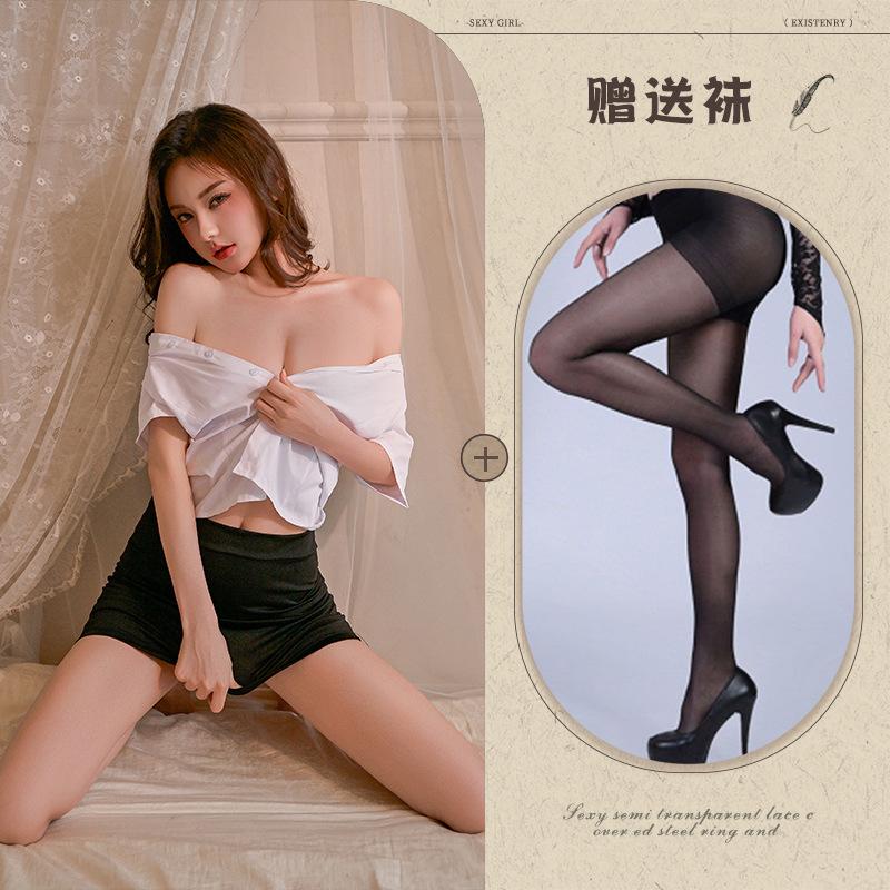 Sexy Secretary Uniform New Sexy Lingerie Suit Seduction Hip Skirt Battle Robe Clothes Women