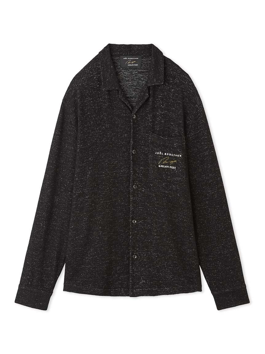 

Joel Robuchon HOMME Snow Shirt PMCT244982 BLK L [Gelato Pique] Мужская
