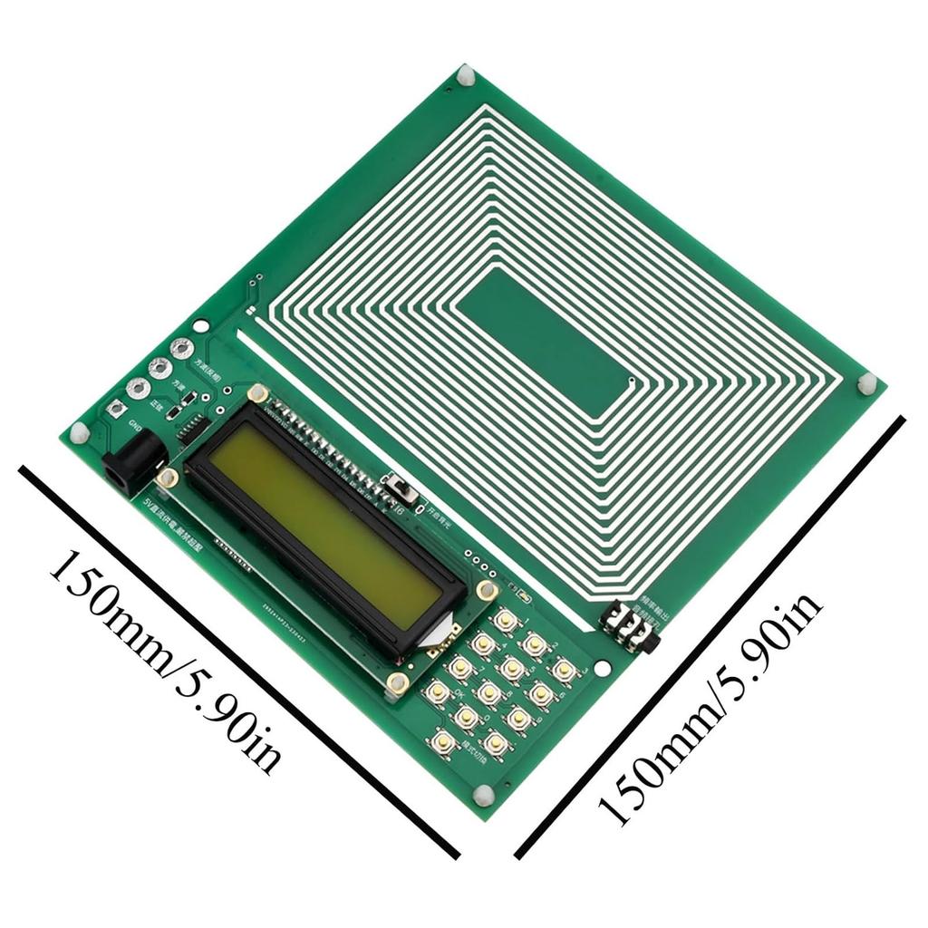 7.83Hz Schumann Signal Generator, 0.1-30KHZ Ultra-Low Frequency Pulse Generator Audio Resonator Sine/Square/Inverted Square Wave