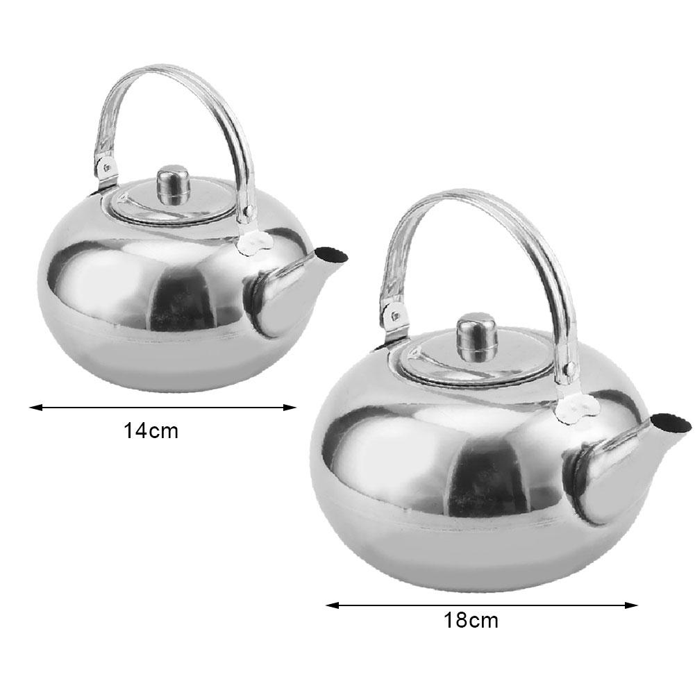 Nerezové konvice na vodu Čajová konvice s filtrem na spařování Konvice na kávu Džbán na zelený čaj Domácí kancelář Čajové kávové náčiní Nádobí