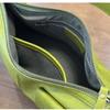 Johnature Genuine Leather Casual Women's Bag Soft Cowhide Solid Color Versatile Shoulder Crossbody Bag