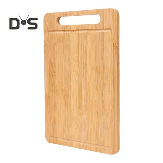 

Разделочная доска из бамбука, утолщенная двухсторонняя разделочная доска для мяса и овощей, кухонная разделочная панель с вертикальным хранением, защита от плесени и фруктов M