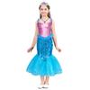 Set Rochie Printesa Sirena 6 Accessories Blue 5-6 Years 110cm Kids Party Costume