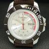 JAPAN MENS SEIKO 5 AUTOMATIC 6309A REFURBISHED SILVER DIAL WATCH a426511-2