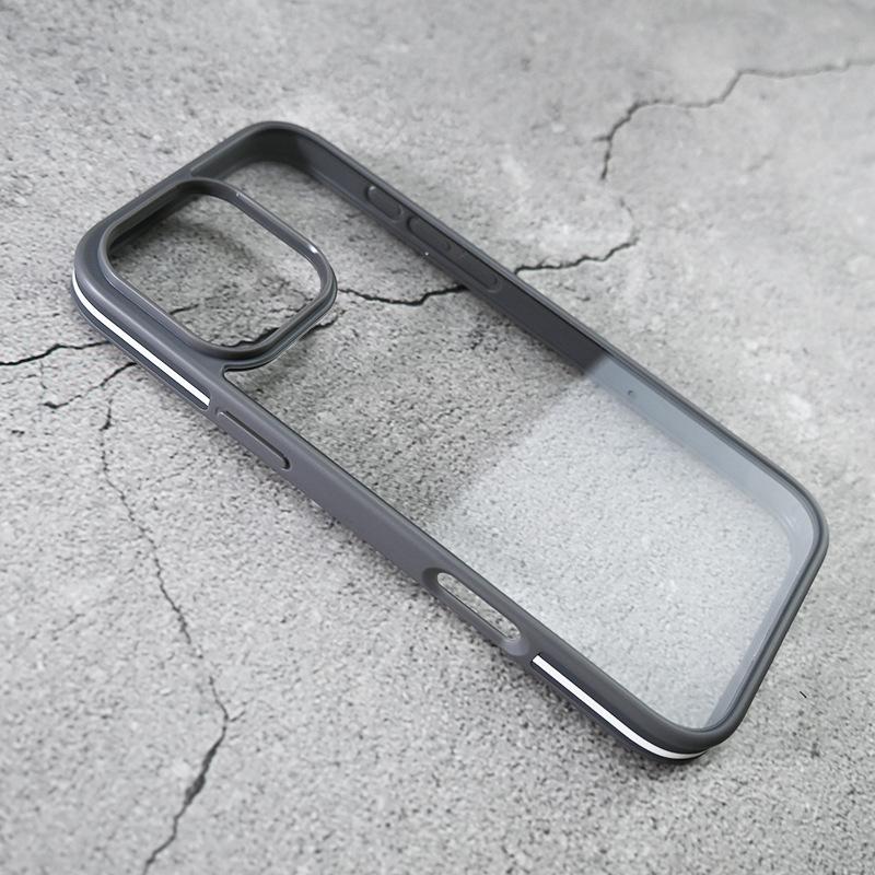 The new Apple 11 mobile phone case is simple and suitable for iPhone11promax transparent anti-drop protective case, matte advanced.