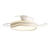 Dream Bubble 42-inch Double Wave Invisible Ceiling Fan with LED Light