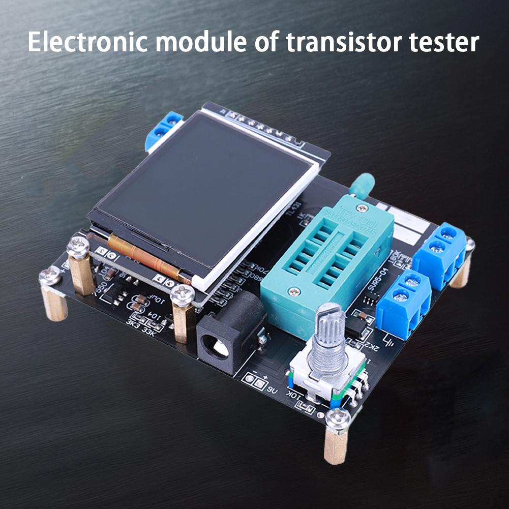 GM328 Transistor Tester Diode Capacitance Inductance ESR Meter Type-C Charge GM328A Square Wave Generator Electronics Kit