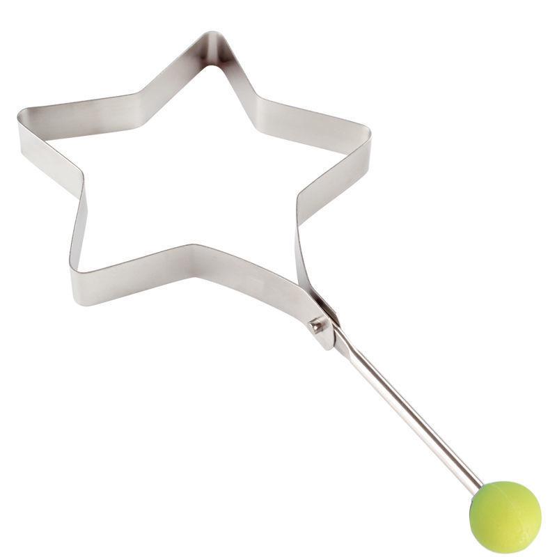 Heart-Shaped Stainless Steel Omelette and Egg Mold Ring