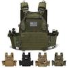 Quick Release Hunting Vest with Chest Zipper Anti-theft Bag MOLLE Modular Expansion Breathable Elastic Vest
