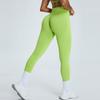 Womens High-Waisted Seamless Yoga Leggings Tight Fit Running Pants Breathable Quick-Dry Sport Trousers