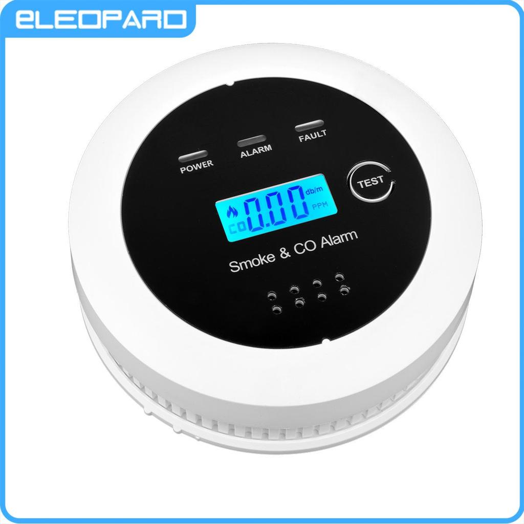 2-in-1 Smoke & Carbon Monoxide Detector with CE FCC ROHS Certification, Standalone Sound & Light Alarm