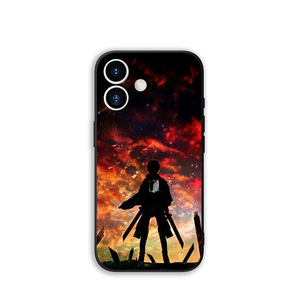 Phone Cover Levi Attacks on titan Jaeger Eren for Apple iPhone 17 16 11 Pro XS Max XR 6 7 8 Plus + 16E SE 2020 Air 5 8+ Case