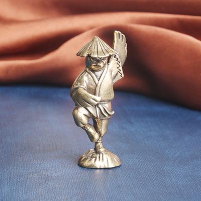 Ornement de Bureau Créatif Indépendant en Laiton Pur Doré Coq du Zodiaque Sculpture en Cuivre Artisanat Décoration Animal de Compagnie à Thé Vieux Cop