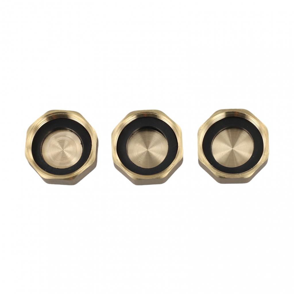 Prevents Water Leaks Brass Blanking Cap Pipe Fitting Cap