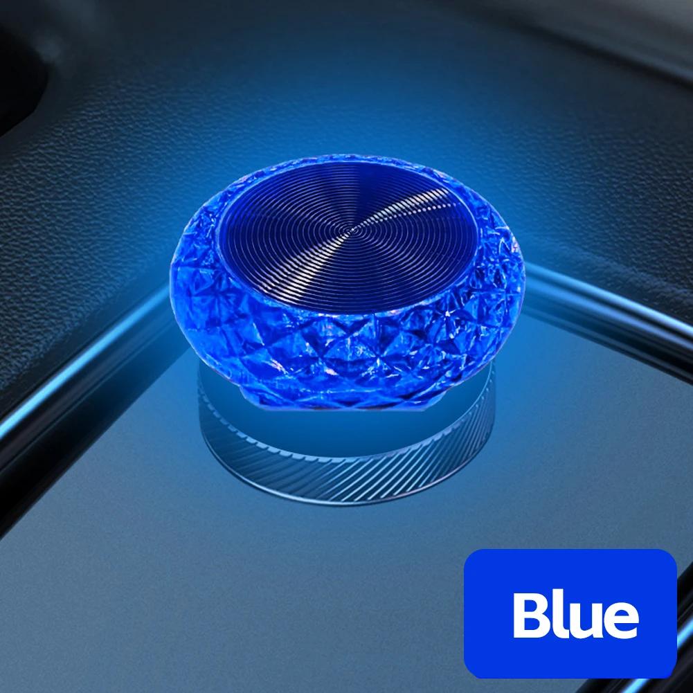 

Portable Car USB Ambient Light Mini LED Decorative Atmosphere Lamps For Auto Interior Environment Light Computer Light Plug Play синій
