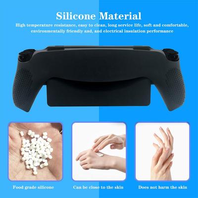 For PlayStation Portal Protective Case TPU Transparent Gaming Console Case Game HandGrip Kin Protector