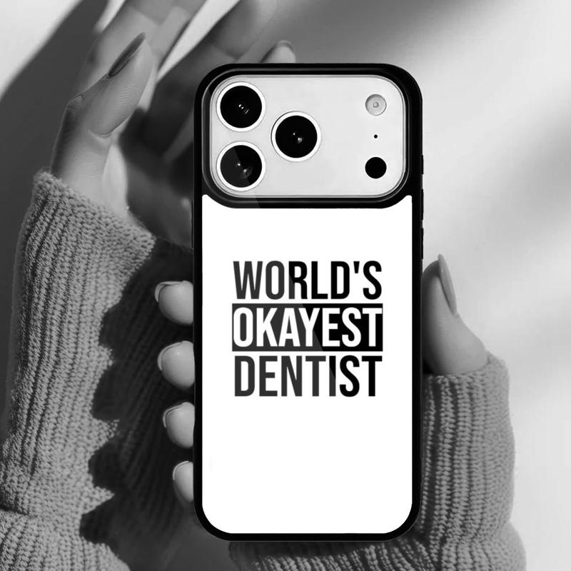 I Love My Dentist Phone Case for iPhone 17 16 15 14 13 Pro Max Back Cover for 12 11 Pro Coque