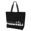 Undertale Body Shopping Large Capacity Tote The Makeup Eco Convenience Store Shopping Durable Convenience 50cm Wide X 40cm High X 15cm Thick [JMI]