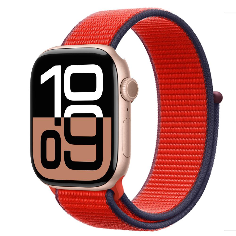 Cinturino in Nylon a Passante Per Apple Watch Bands 46mm 44mm 40mm 41mm 45mm 42mm Cinturino Originale iWatch Serie 11 10 SE 9 8 Ultra 3