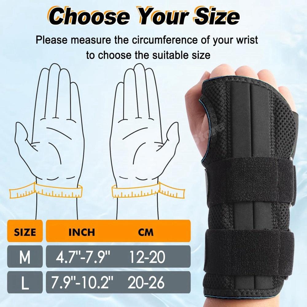 Durable And Safe Carpal Tunnel Wrist Brace Splint Hand Support Wrist Protector Orthopedic Sports Wristbands Hand Brace Tendonitis Wrist Guard