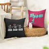 Cartoon SScott PPilgrim Cushion Cover Natural Linen Organic Fabric DoubleSided Printing Sofa Home Decor Gift Pillow Case