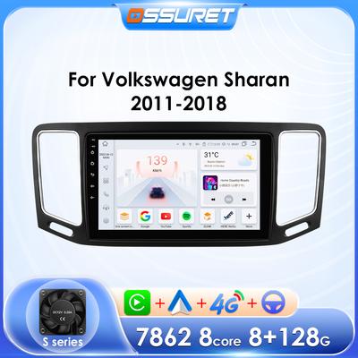 Car Intelligent System for VW Sharan 7N 7N1 7N2 for Seat Alhambra Ll 2010 - 2021 Wireless Carplay Bluetooth Android 14 2din DSP RDS 4G GPS