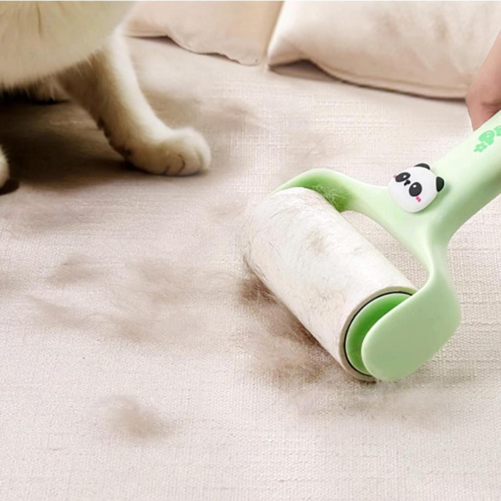 Lint Roller For Pet Hair Sticky Remover Device Hair Sticky For Dog Cat Car Seats Couch Clothes Laundry Furniture Carpet Sofa